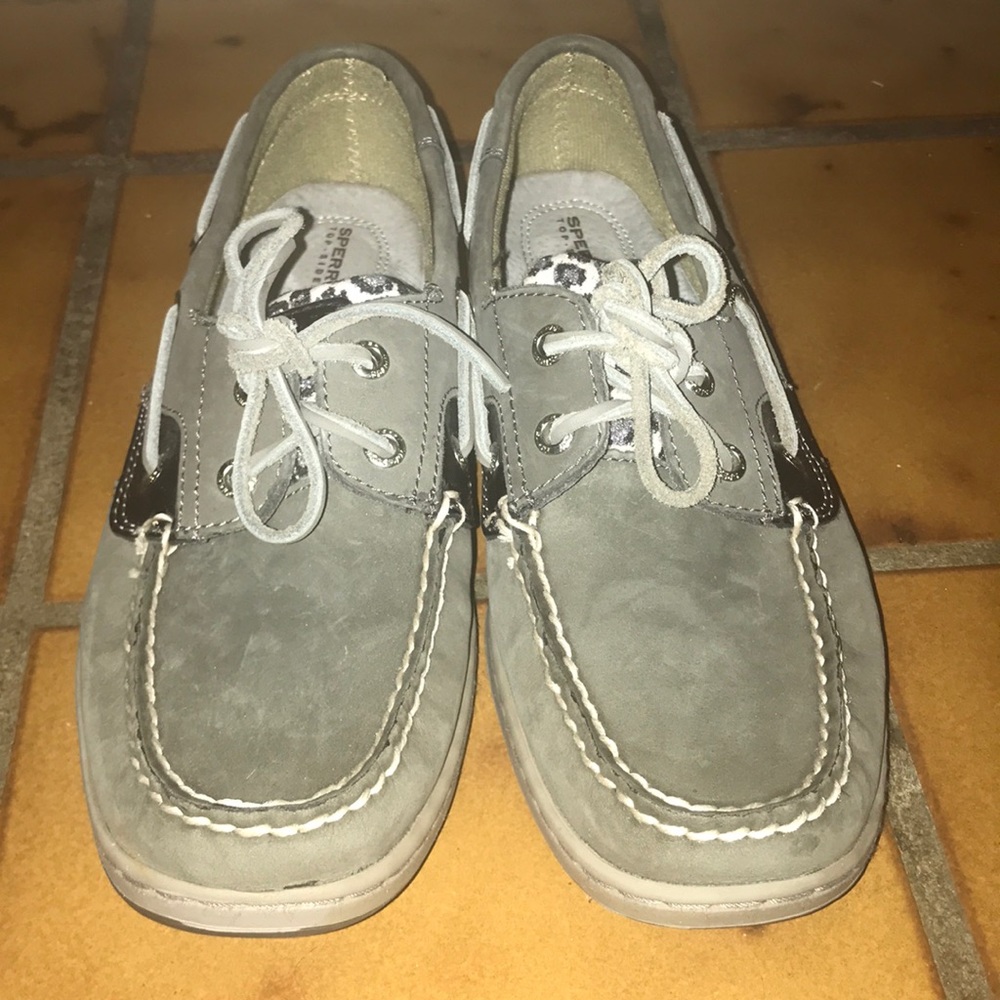 Sperry leopard print